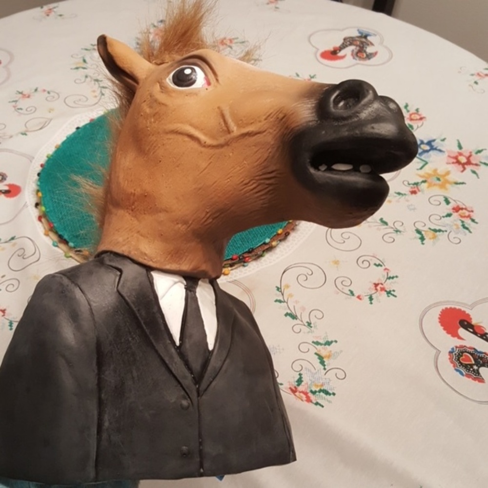 Horse Mask hand puppet